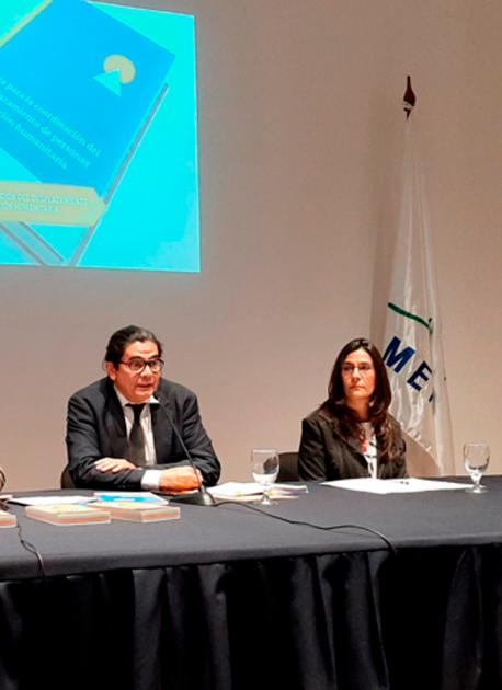 Presentación de la "Guía para la coordinación del desplazamiento de personas en la acción humanitaria" Presentación de la "Guía para la coordinación del desplazamiento de personas en la acción humanitaria"
