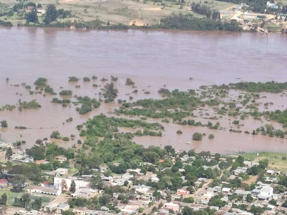 Salto el 27 de octubre - Foto: Dirección Nacional de Emergencias Salto el 27 de octubre - Foto: Dirección Nacional de Emergencias