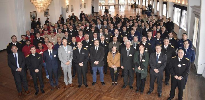 1er. Seminario Nacional de Operaciones de Rescates Masivos Fotografía de los participantes del curso