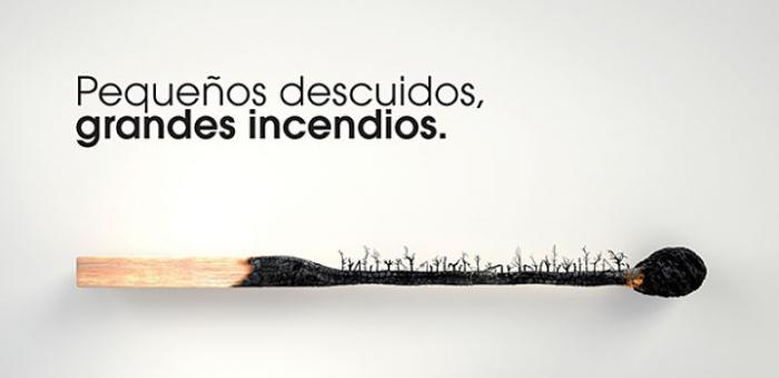 Pequeños descuidos, grandes incendios