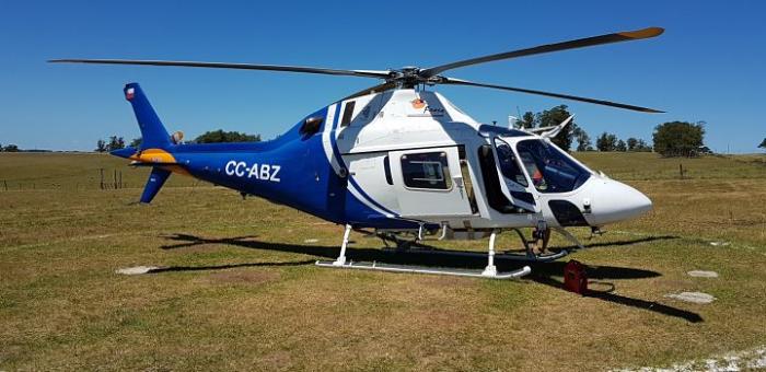 Mayor accesibilidad a centros de atención para pacientes en estado crítico Helicoptero sanitario