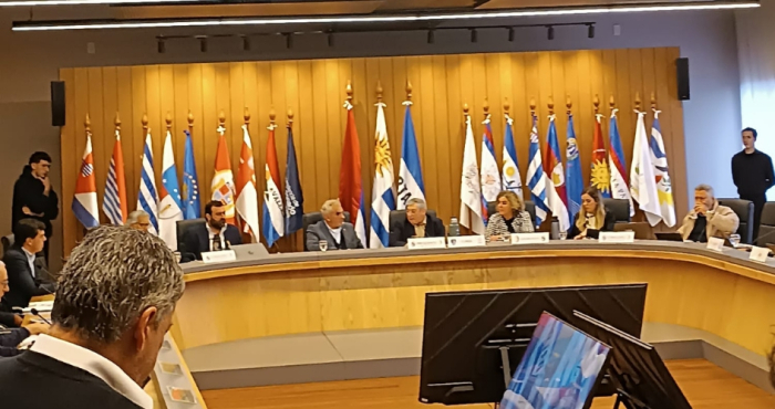 Leandro Palomeque en Congreso de Intendentes