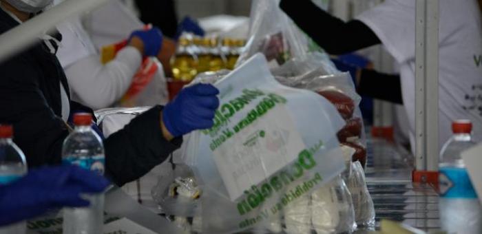 Imagen ilustrativa de los 7000 kg de alimentos donados por Copagran al Sinae