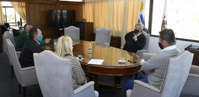 Reunión con el Intendente de Maldonado.