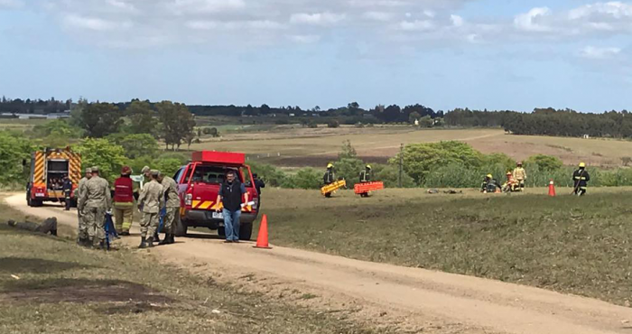 Simulacro en Salinas, Canelones