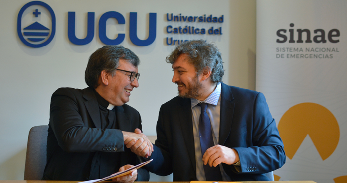 Julio Fernández y Santiago Caramés tras la firma del acuerdo Julio Fernández y Santiago Caramés tras la firma del acuerdo