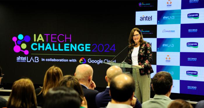 Gentileza de Secretaría de Comunicación de Presidencia de la República Presentación del IA Tech Challenge 2024