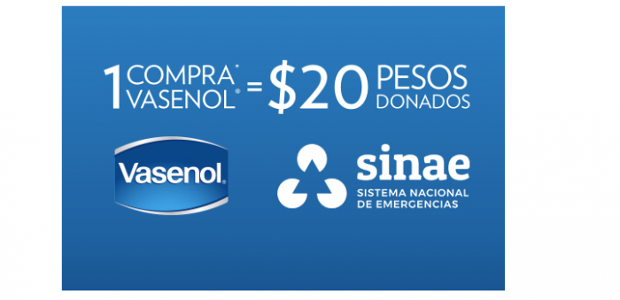 Una compra vensenol se donan 20 pesos