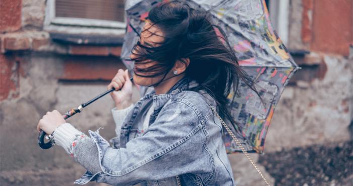 Frío, viento y lluvia