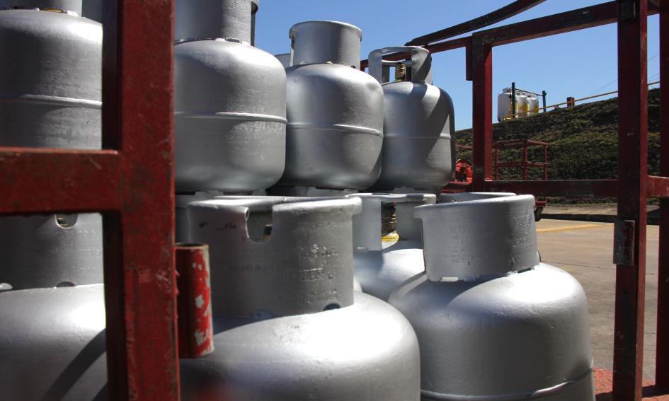 Garrafas de gas
