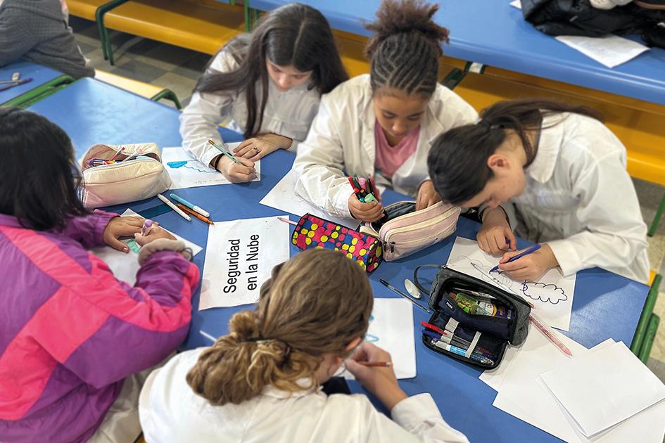 grupo de niños