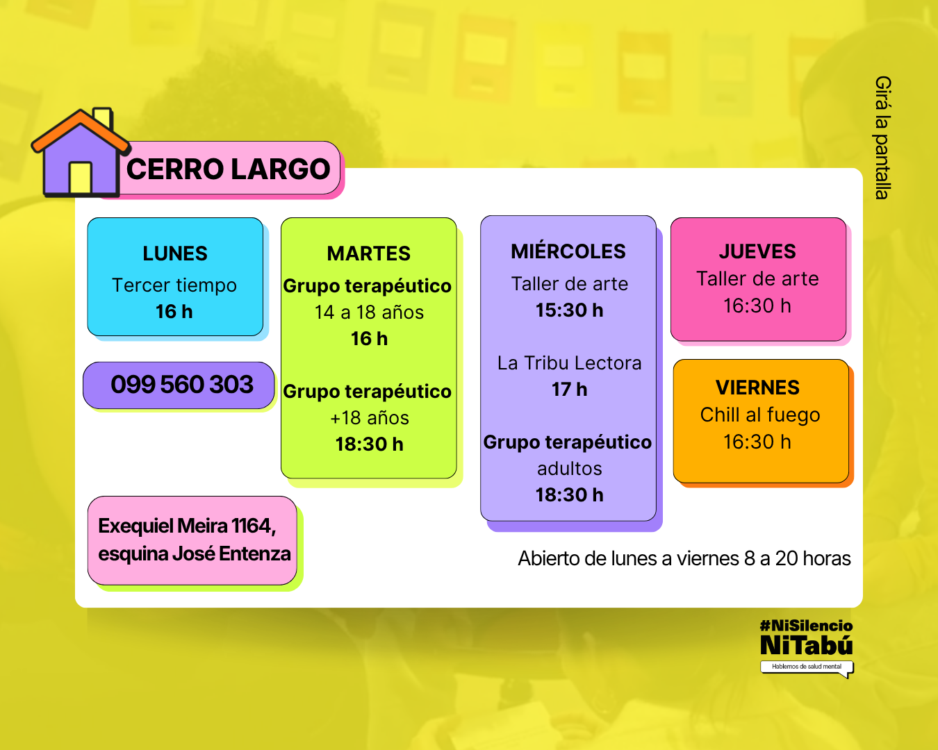 calendario de actividades