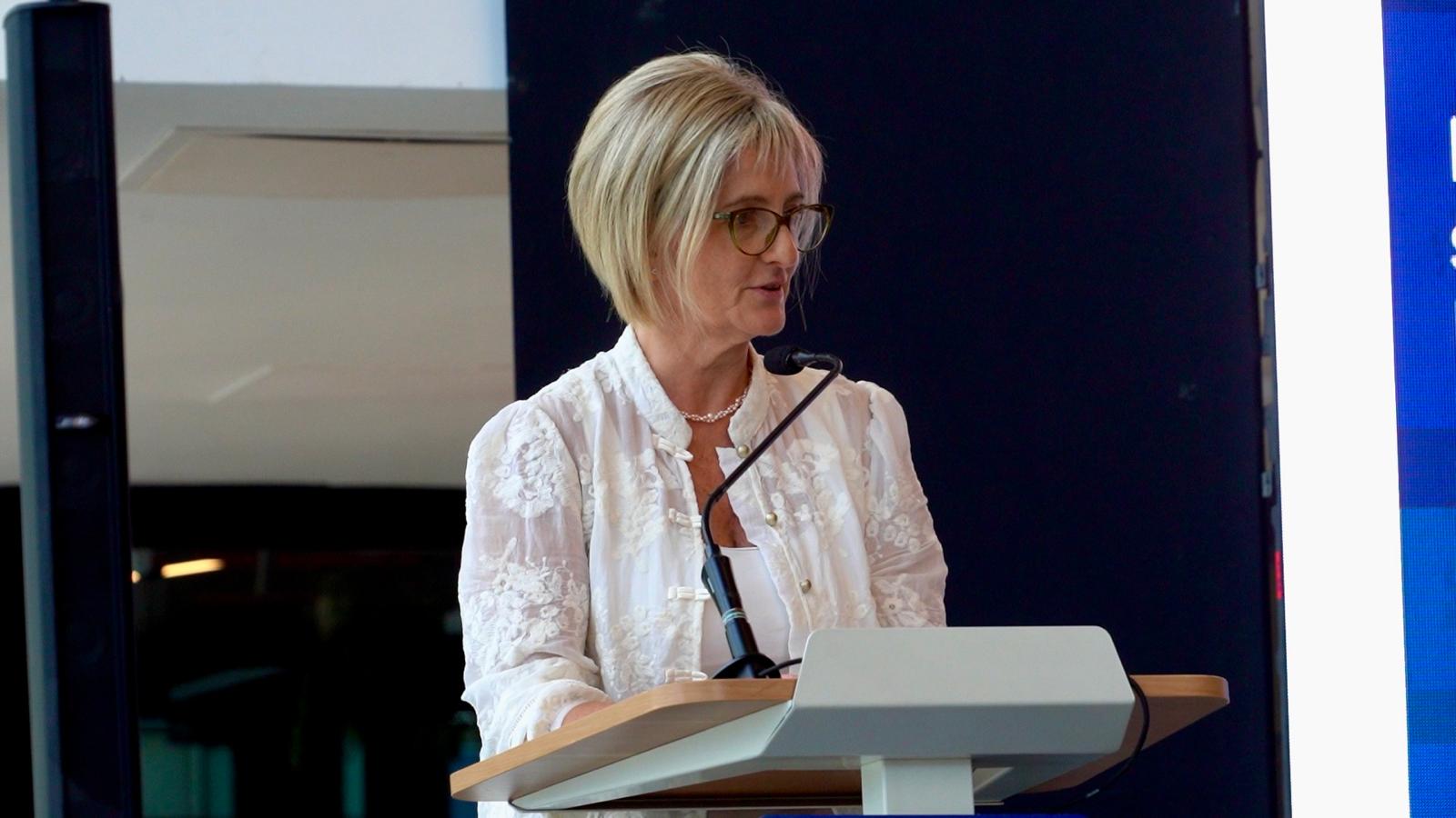 Ministra interina del Interior, Gabriela Valverde