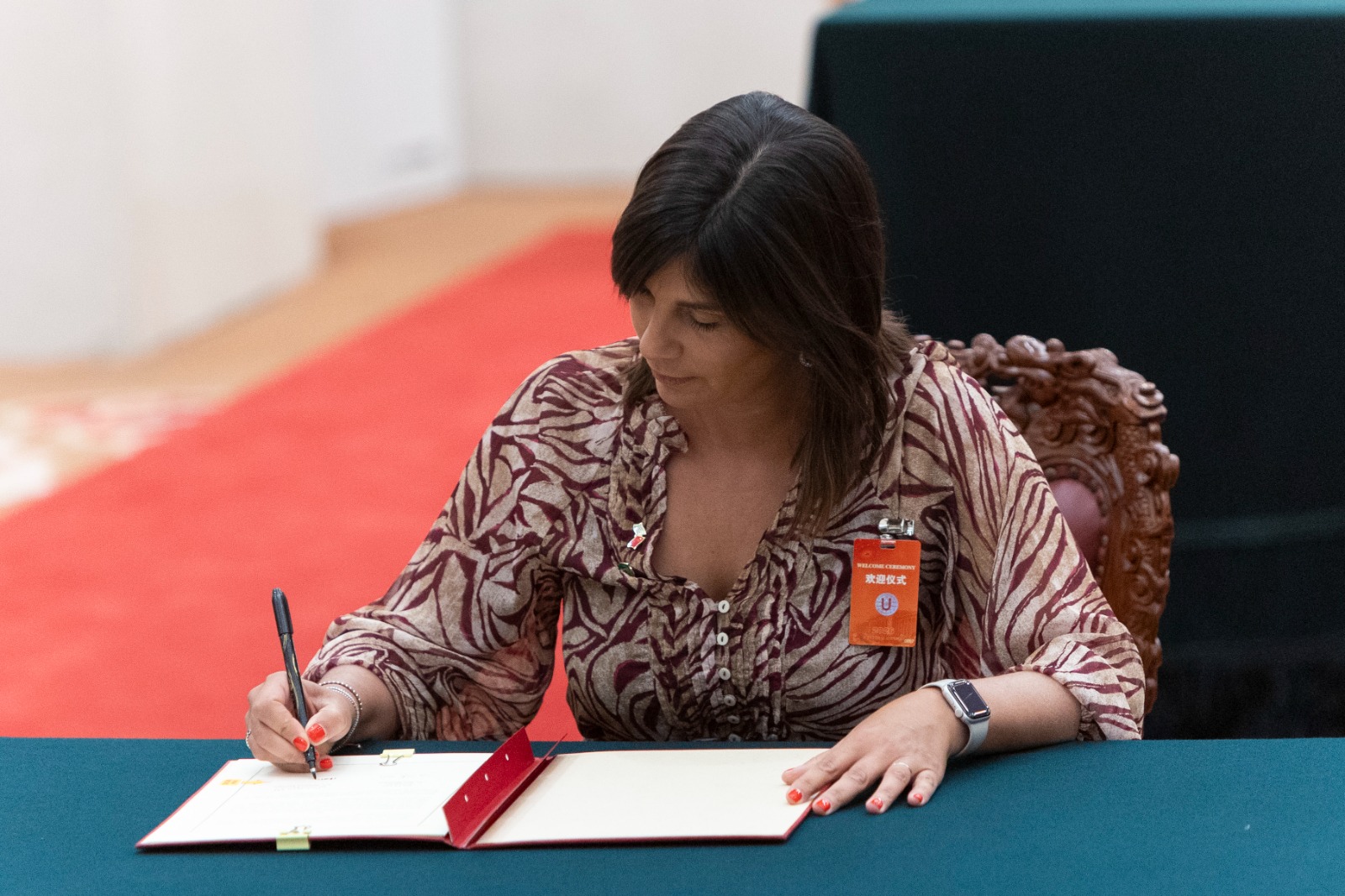 Firma de Mariana Ferreira