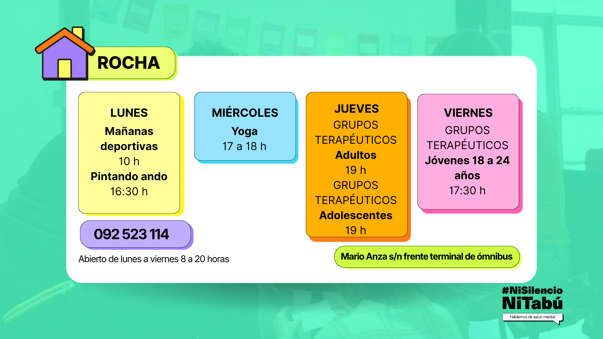 Calendario de actividades