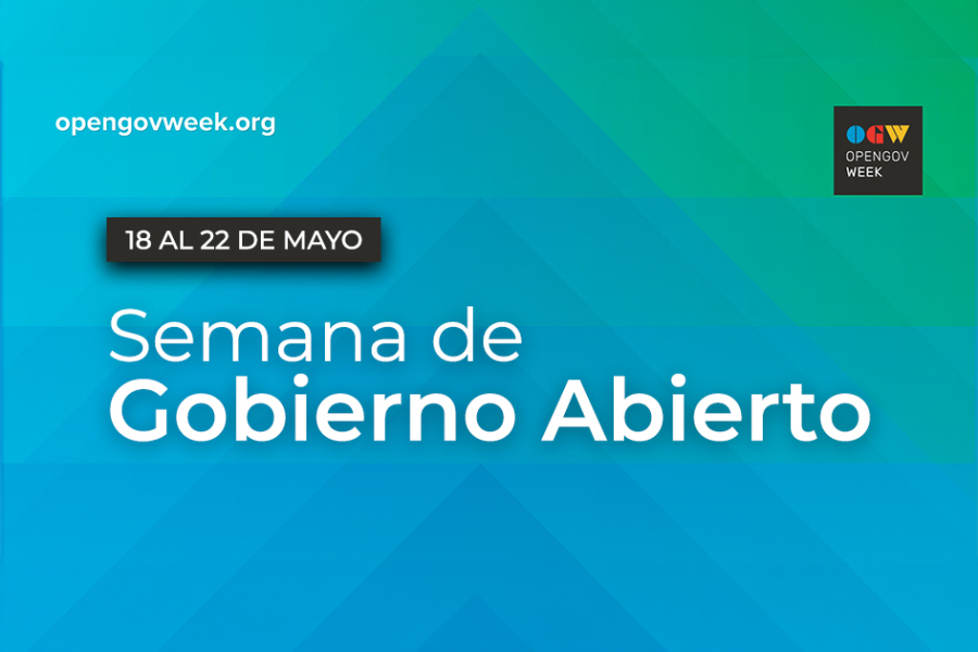 Afiche Semana de Gobierno Abierto