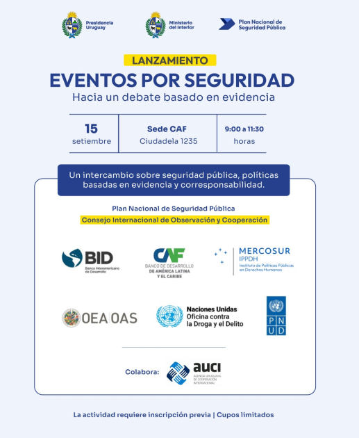 Imagen con datos del evento
