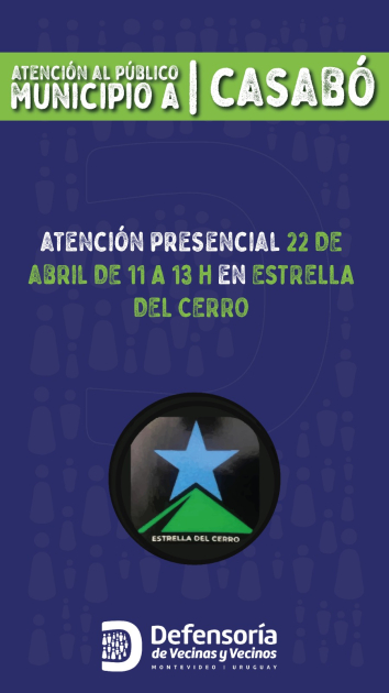 Placa informativa sobre el horario y fecha de atención