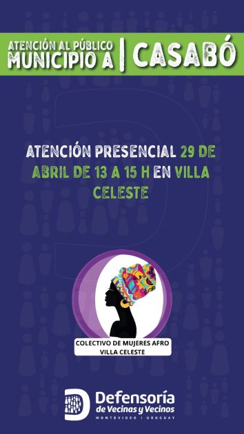 Placa informativa sobre el horario y fecha de atención