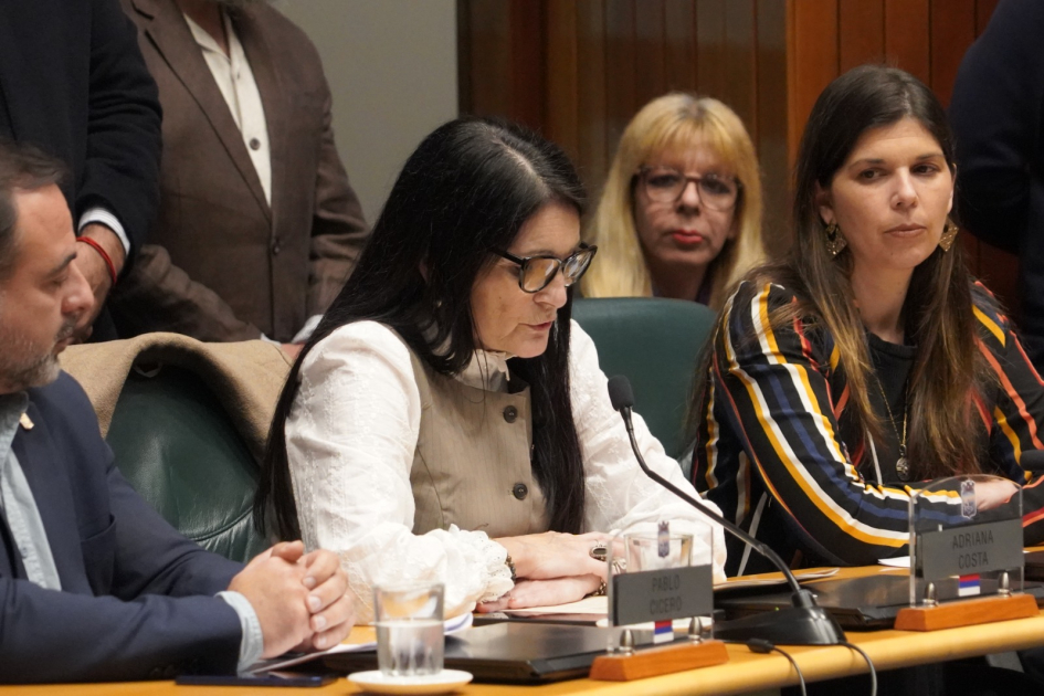 labor de la Policía de Maldonado por su trabajo en seguridad pública