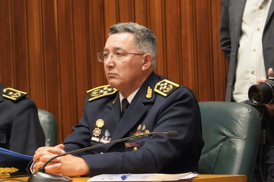labor de la Policía de Maldonado por su trabajo en seguridad pública