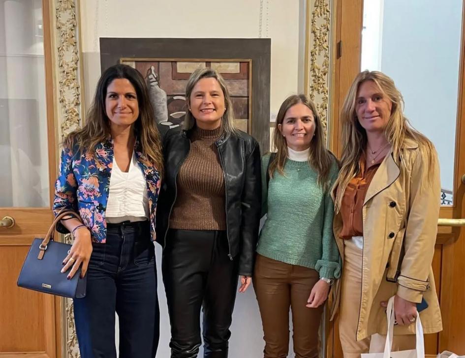Andrea Bellolio, directora ejecutiva de Sembrando con emprendedoras Directora ejecutiva con emprendedoras en el seminario