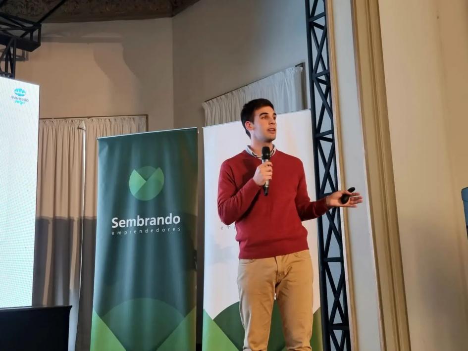 Gerónimo Leites, orador de Mercado Pago Gerónimo Leites, orador de Mercado Pago