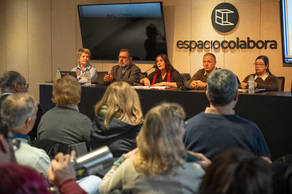Personas reunidas.