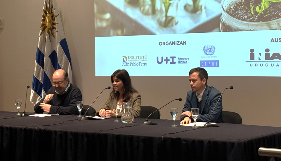 Verónica Durán, Alvaro Brunini y Miguel Sierra