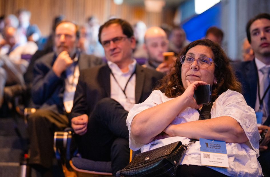 Autoridades de la ANII entre la audiencia