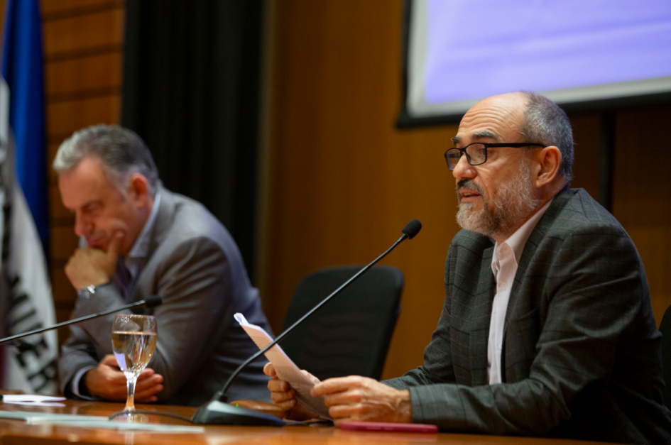 Yamandú Orsi y David González