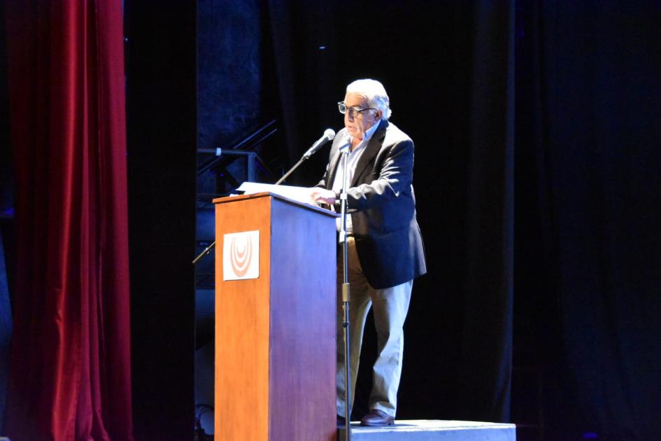 Omar Lafluf en el 1er Encuentro Nacional de Emprendedurismo - Intendente de Río Negro