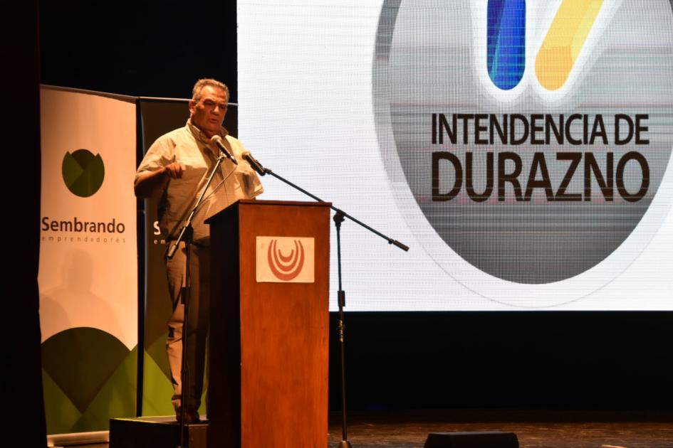 Carmelo Vidalin en el 1er Encuentro Nacional de Emprendedurismo