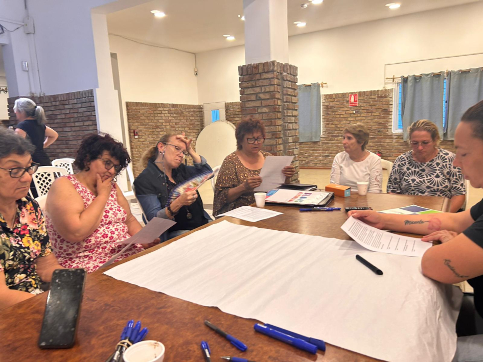 Actividad con papelógrafo 