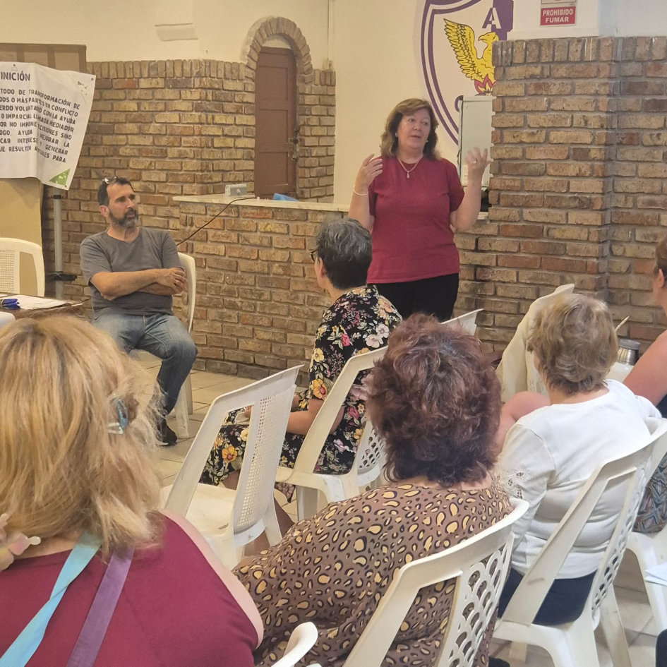 Instancia de intercambio entre los participantes 