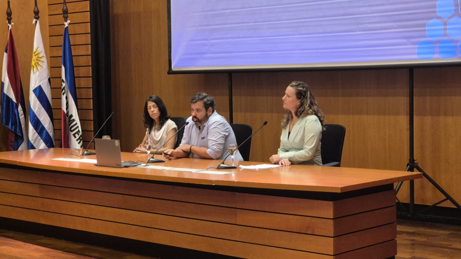 Mariana Boiani, Álvaro Ons y Silvana Ravía
