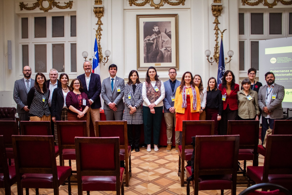Delegación uruguaya de CTI en misión en Chile