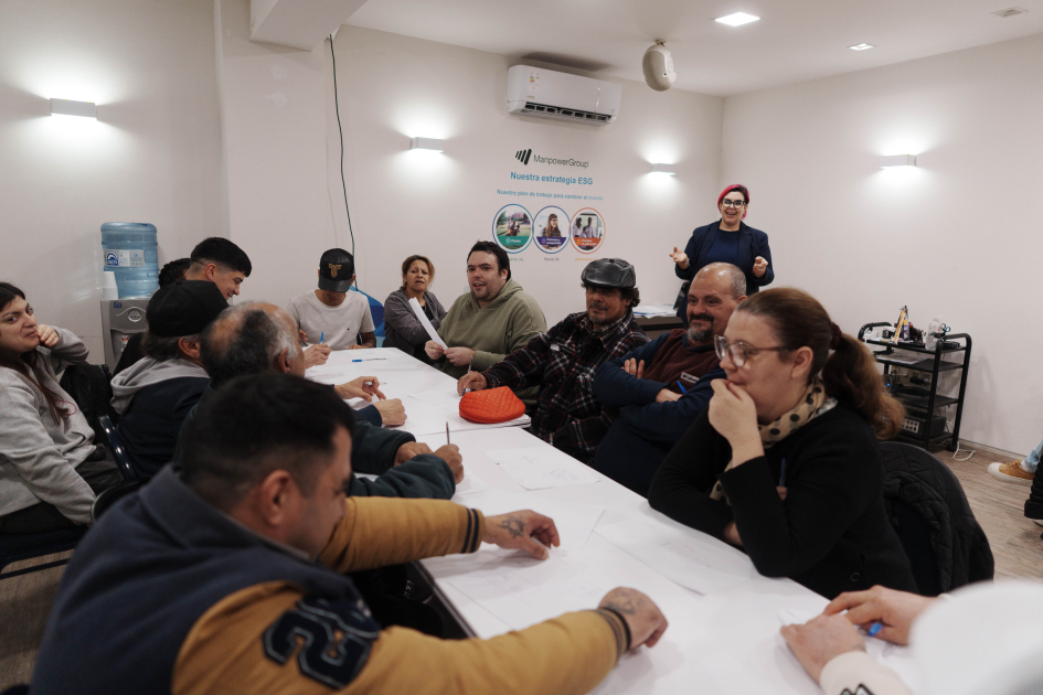 Participantes de la capacitación Templar- Uruguay Impulsa-Montevideo