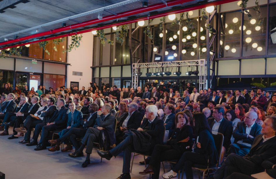 Vista de la audiencia del evento