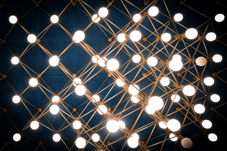 Red de luces