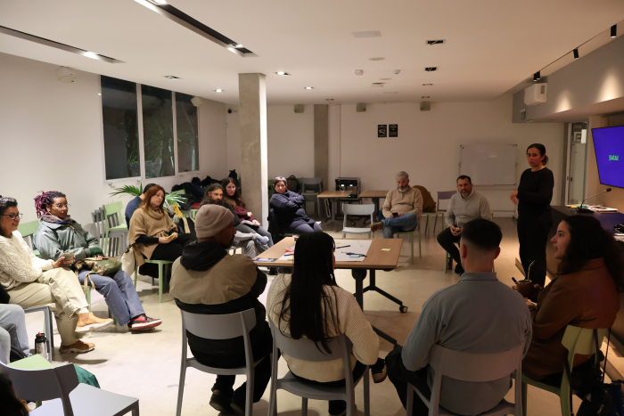 Foto de la reunión de presentación social del Informe Anual 2025-2026 de la Defensoría.