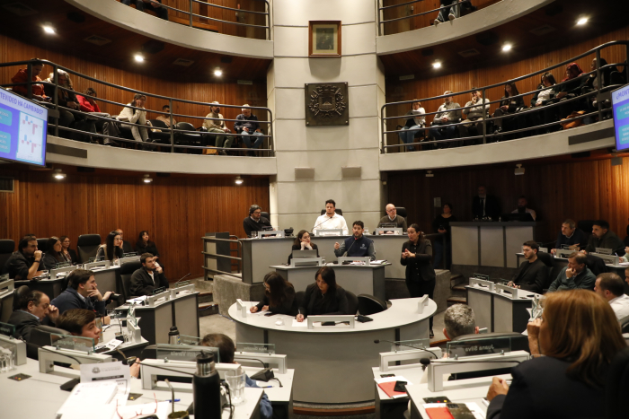 Paneo general de la Sala de Sesiones 