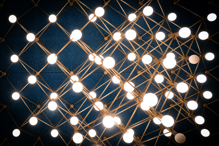 Red de luces