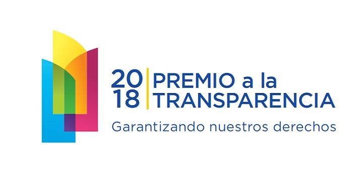 Logo del Premio a la Transparencia 2018 Logo del Premio a la Transparencia 2018