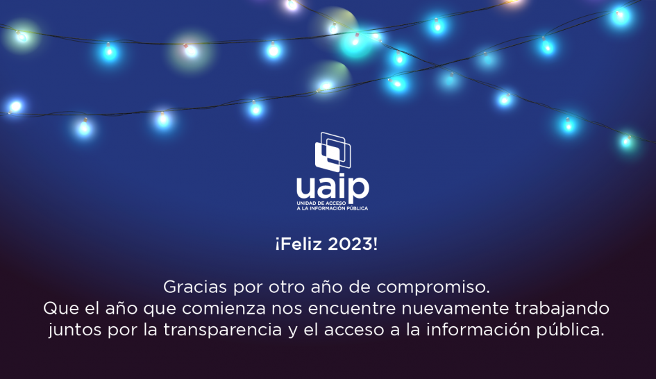 Saludo de fin de año UAIP