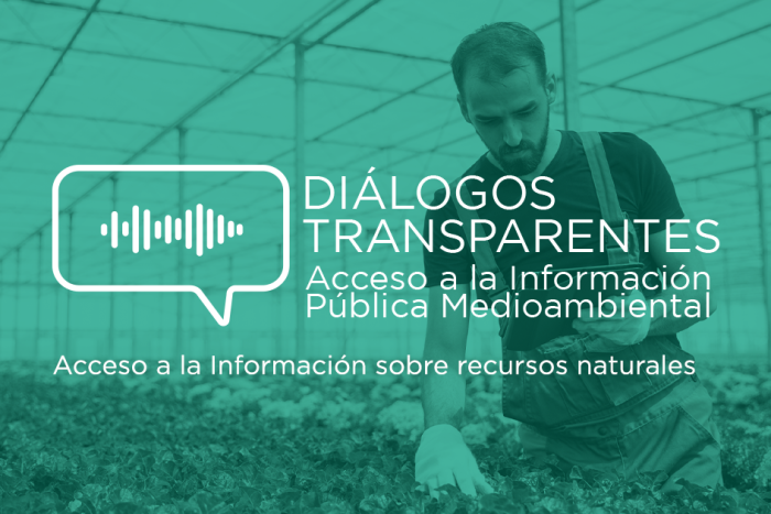 Título del ciclo de Diálogos transparentes 2023 junto al nombre de la charla del 31 de julio. 