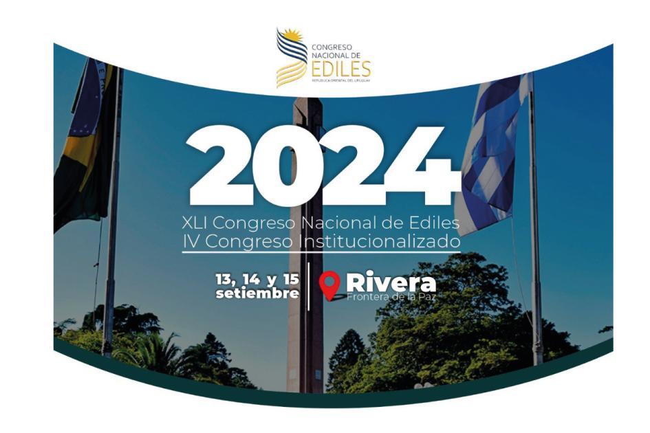 Se firmó convenio con el Congreso Nacional de Ediles para impulsar la transformación digital 2024 - Cuadragésimo primer Congreso Nacional de Ediles y el Cuarto Congreso Institucionalizado