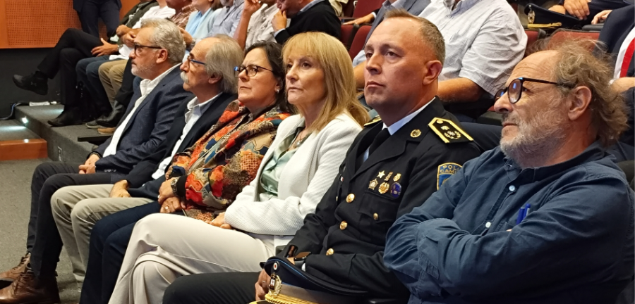 Presidenta de la República Ing. Carolina Cosse en la presentación de Datos