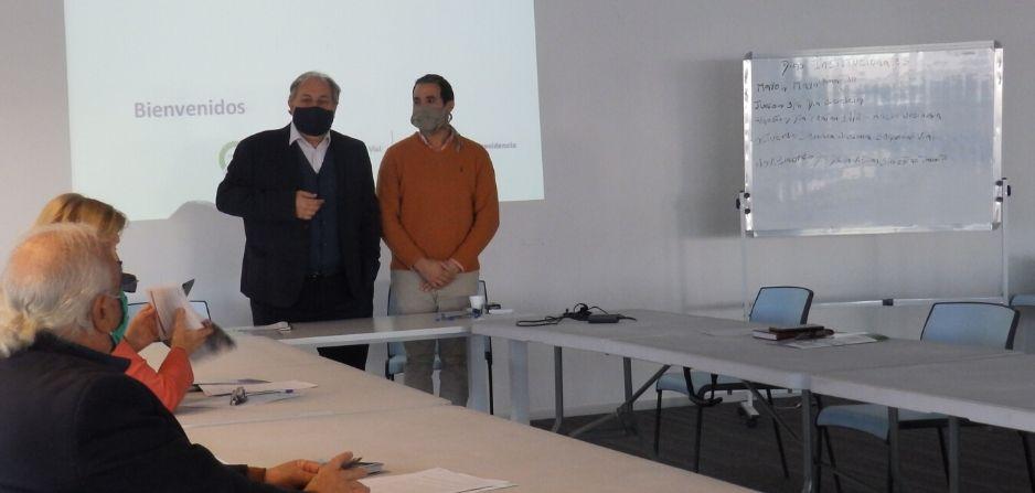 Presidente y referente del Área de Descentralización de UNASEV, respectivamente Presidente y referente del Área de Descentralización de UNASEV, respectivamente