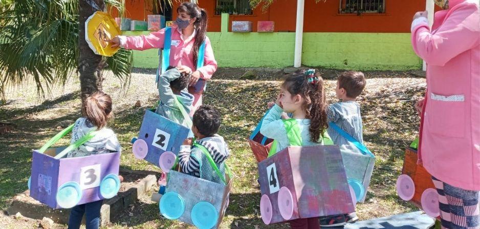 Actividad en CAIF de Minas de Corrales Actividad en CAIF de Minas de Corrales
